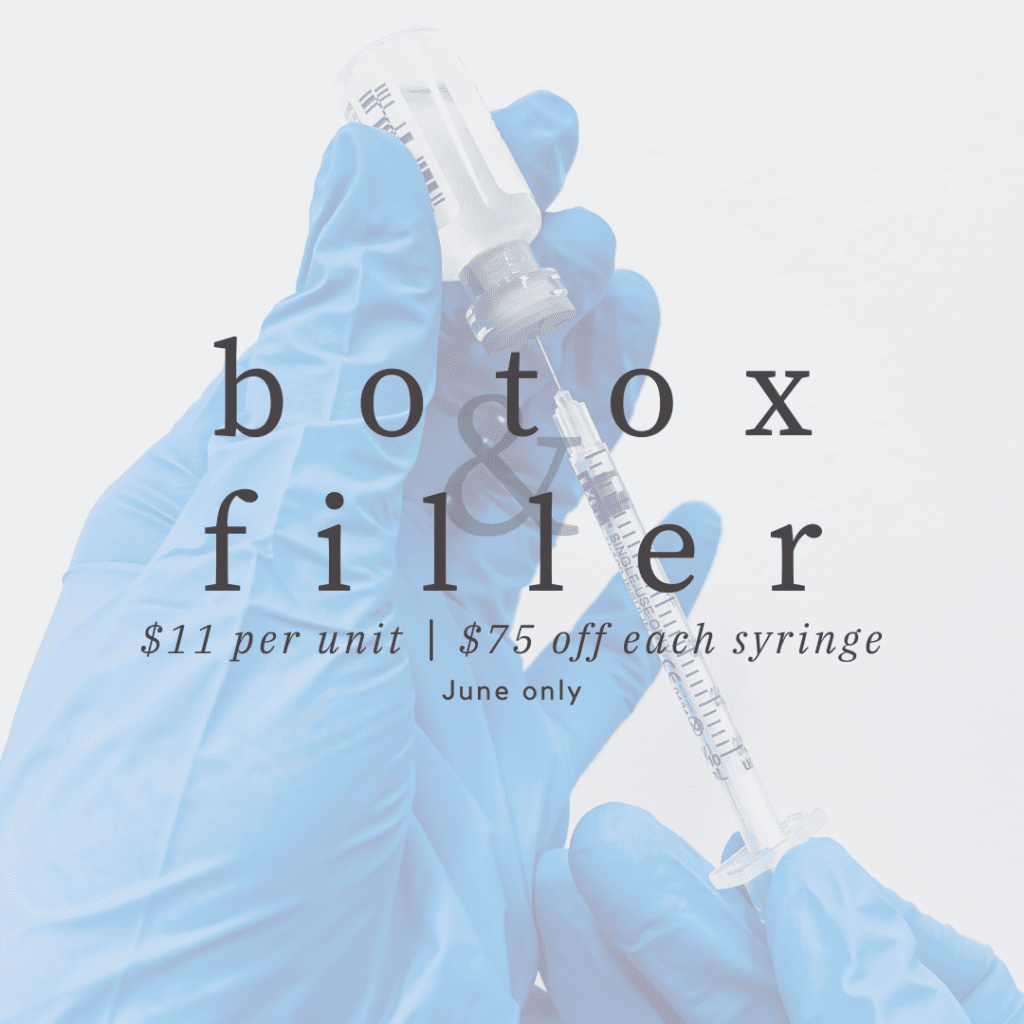 Botox and Filler June social media