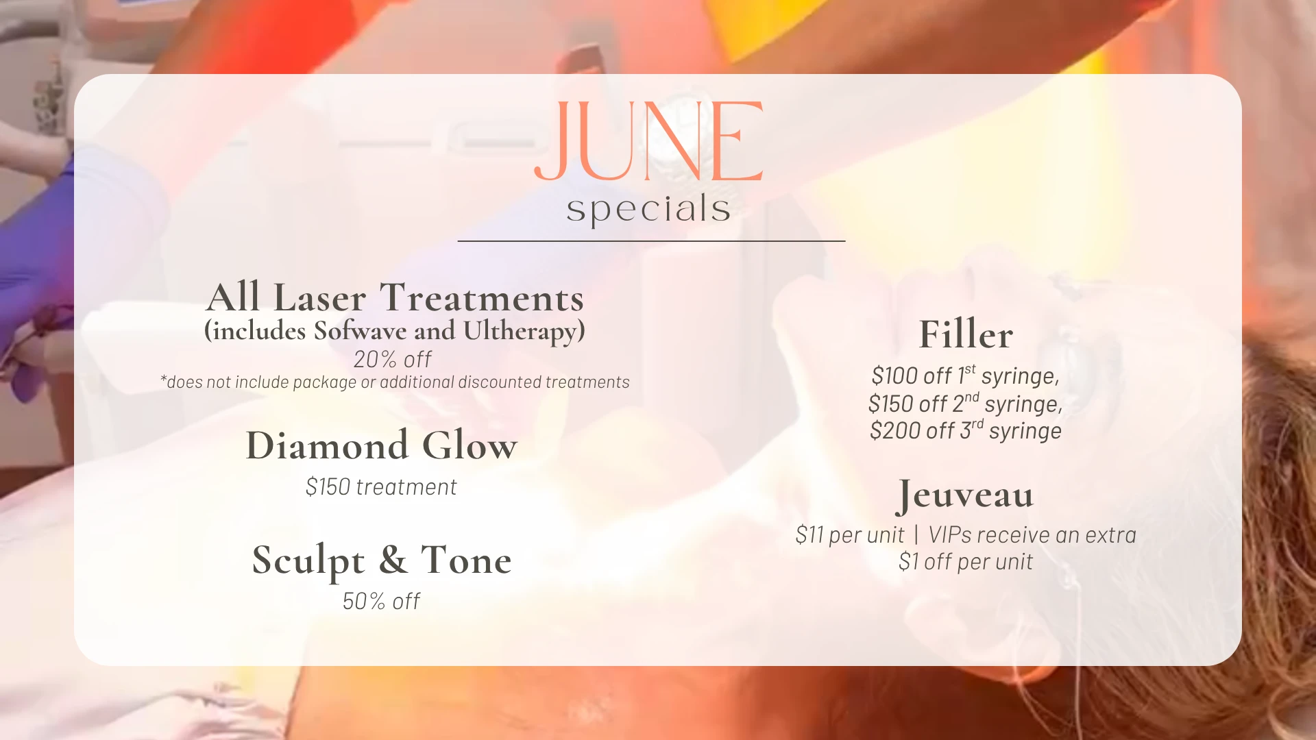June Specials Desktop